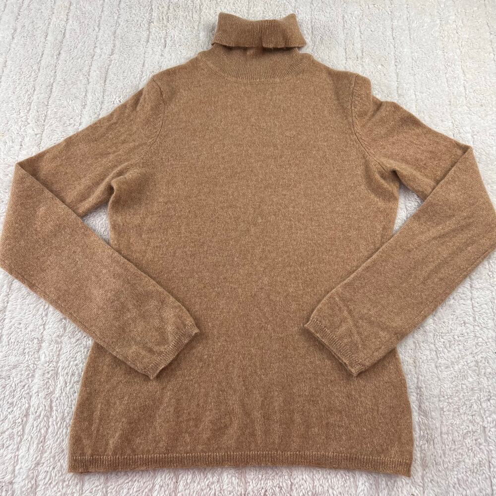 Charter Club Luxury Cashmere Turtleneck Sweater Women's Size Small
